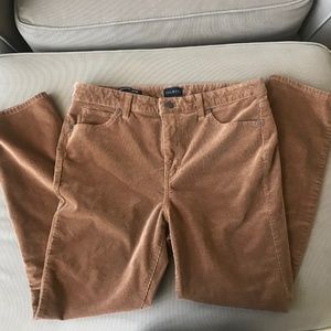 Talbots Brown Corduroy Straight Leg Pants